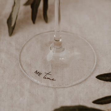 ‘Me Time' Wine Glass