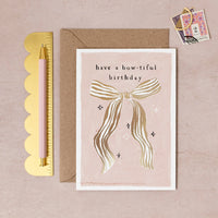 Bow-Tiful Bow Birthday Card