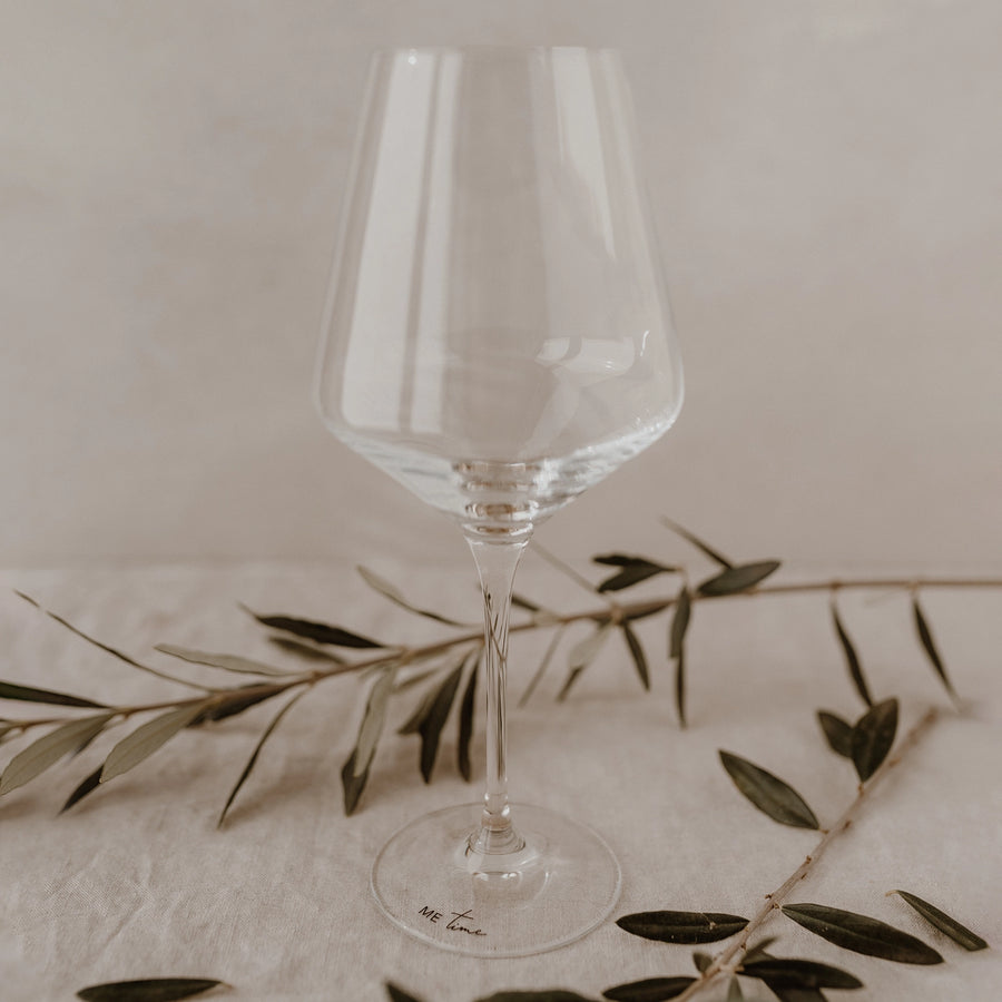 ‘Me Time' Wine Glass