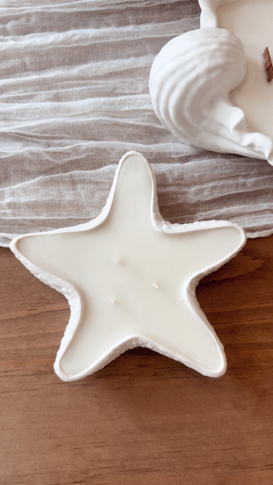 S11 X Cosiness23 Starfish Candle