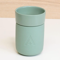 Ceramic Carry Cup - Sage Green