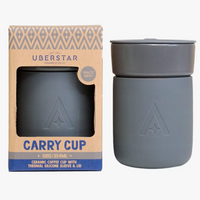 Ceramic Carry Cup - Space Grey