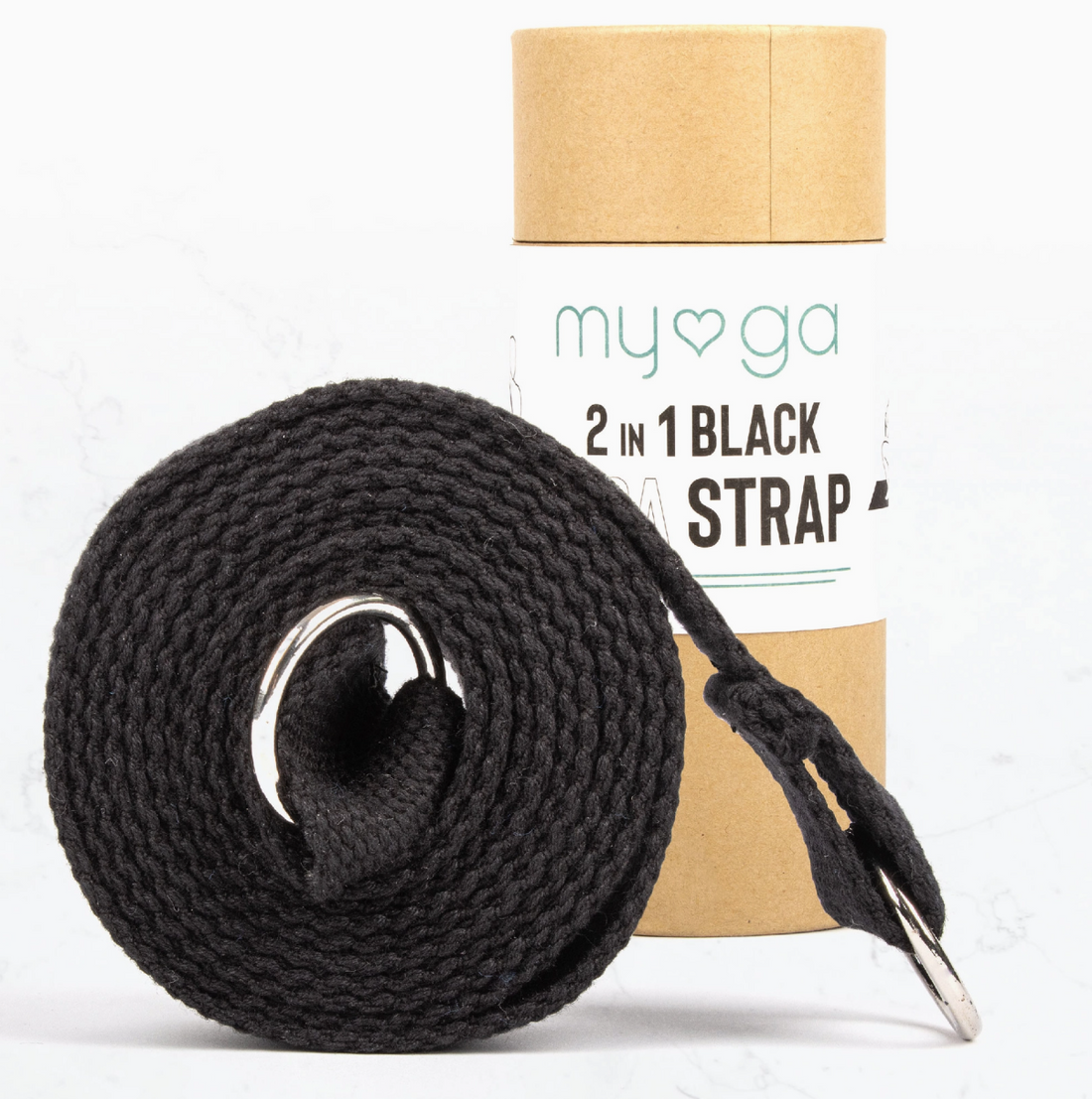 Black 2 in 1 Yoga Belt & Sling