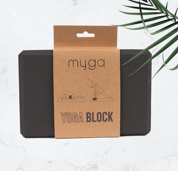 Black Yoga Block