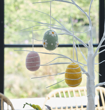 Felt Easter Egg Decorations