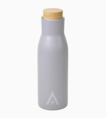 Grey Insulated Travel Bottle