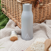 Grey Insulated Travel Bottle