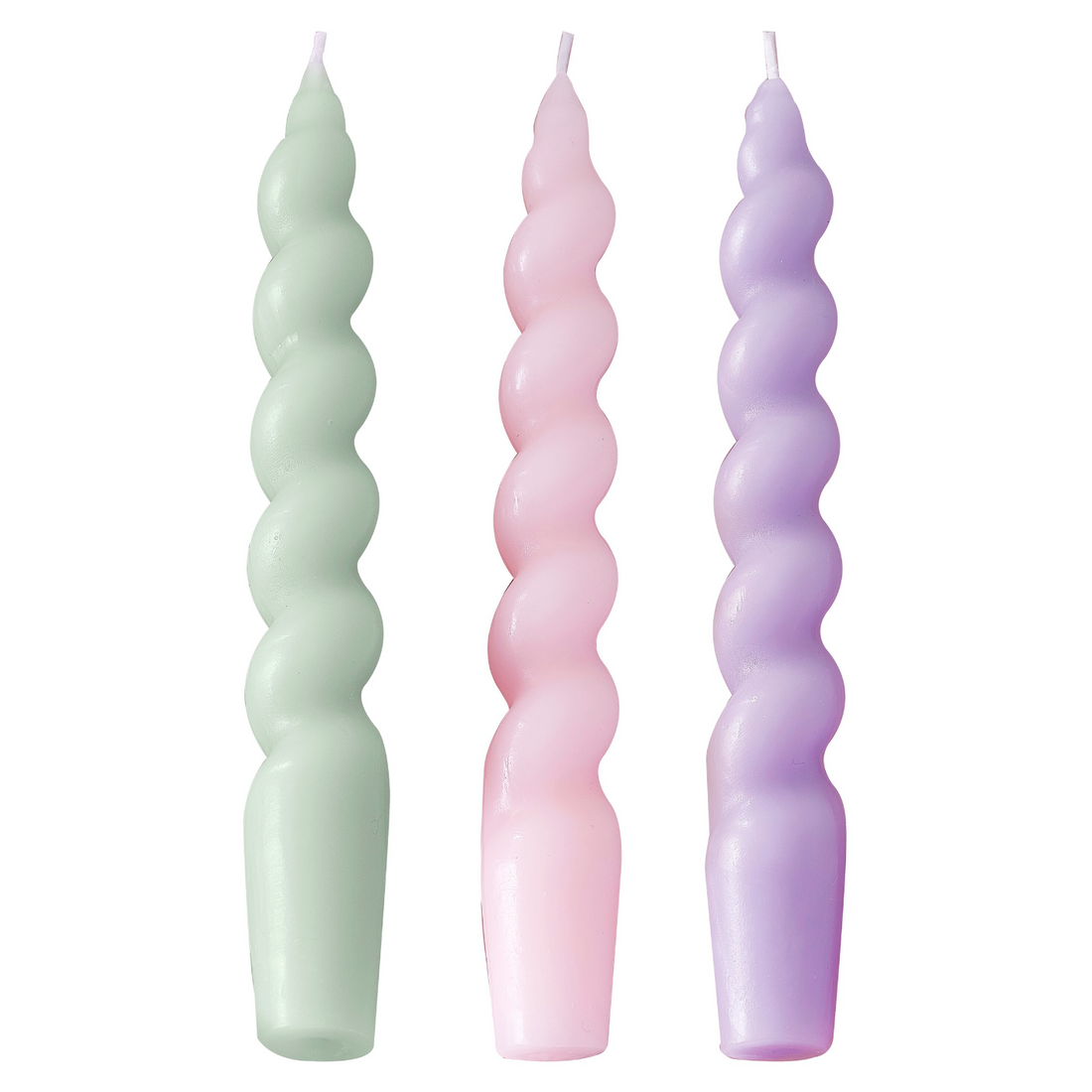 Pastel Spiral Candlestick