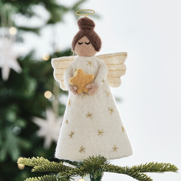 Felt Angel Christmas Tree Topper