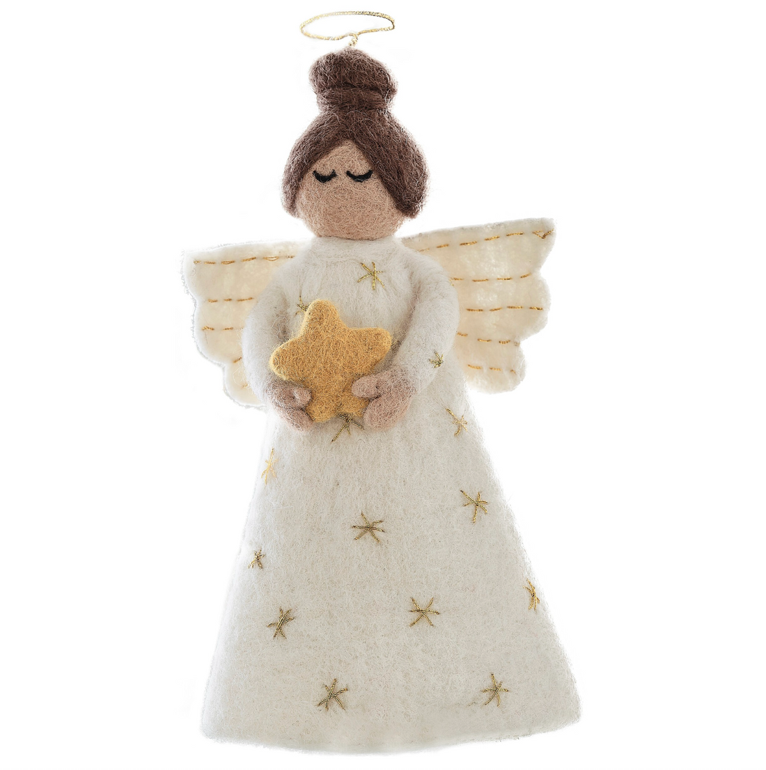 Felt Angel Christmas Tree Topper