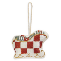 Sleigh Christmas Tree Decoration