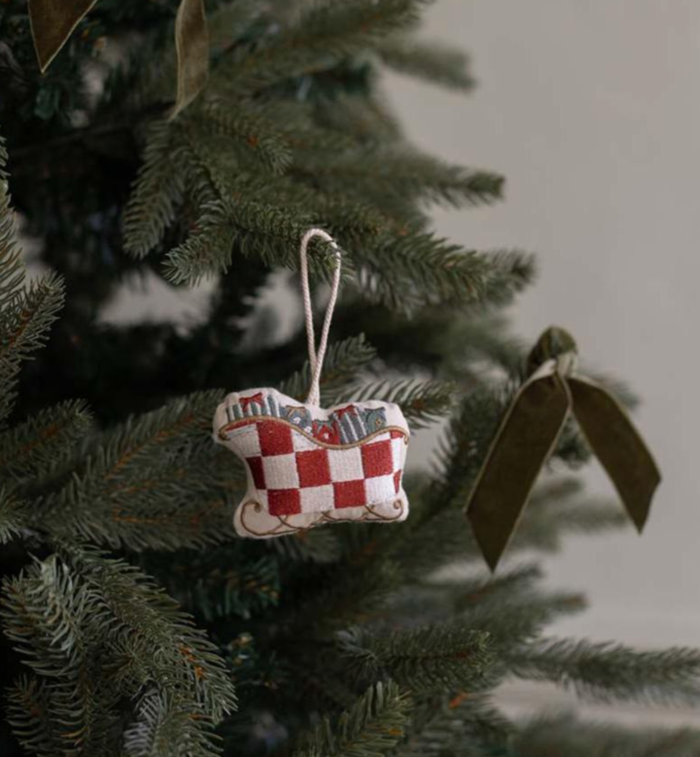 Sleigh Christmas Tree Decoration