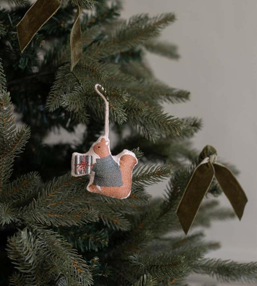 Squirrel Christmas Tree Decoration