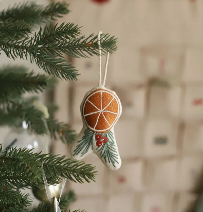 Orange Spice Christmas Tree Decoration