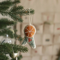 Orange Spice Christmas Tree Decoration