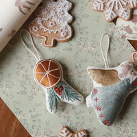 Orange Spice Christmas Tree Decoration