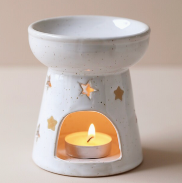 Ceramic Starry Wax Melt Burner