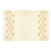 Blanca Tufted Zigzag Throw