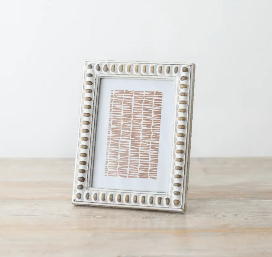 Large Bobble Wooden Photo Frame