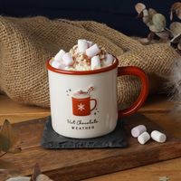 Snuggle Season 'hot Chocolate' Stoneware Mug