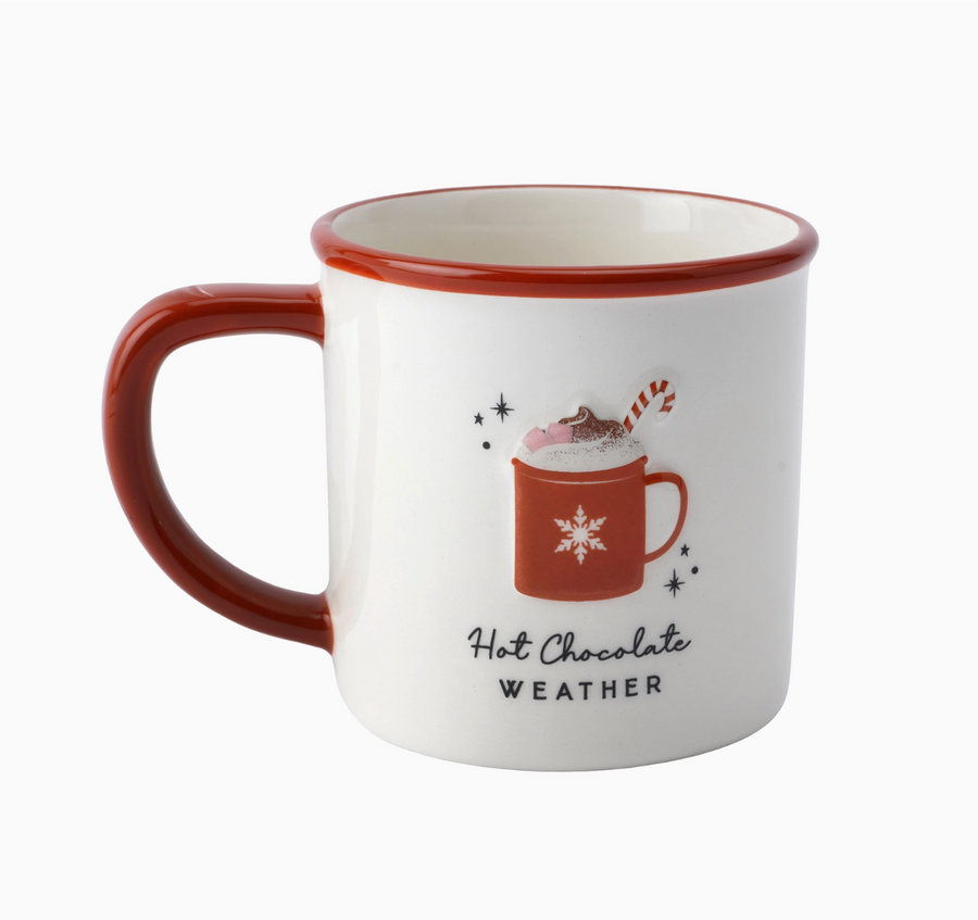 Snuggle Season 'hot Chocolate' Stoneware Mug