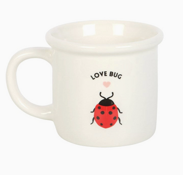 Valentine's Day Mug with 3D Love Bug