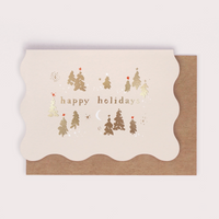 Trees Happy Holidays Card