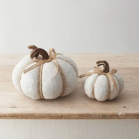 Large Knitted Pumpkin