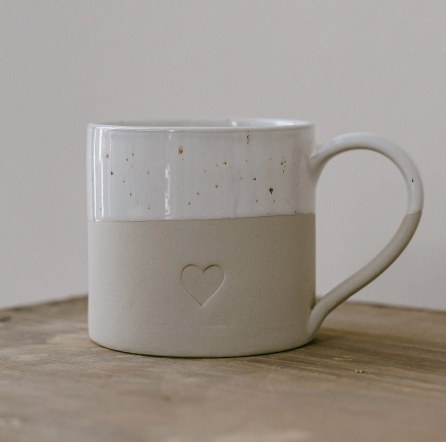 Large Heart Mug