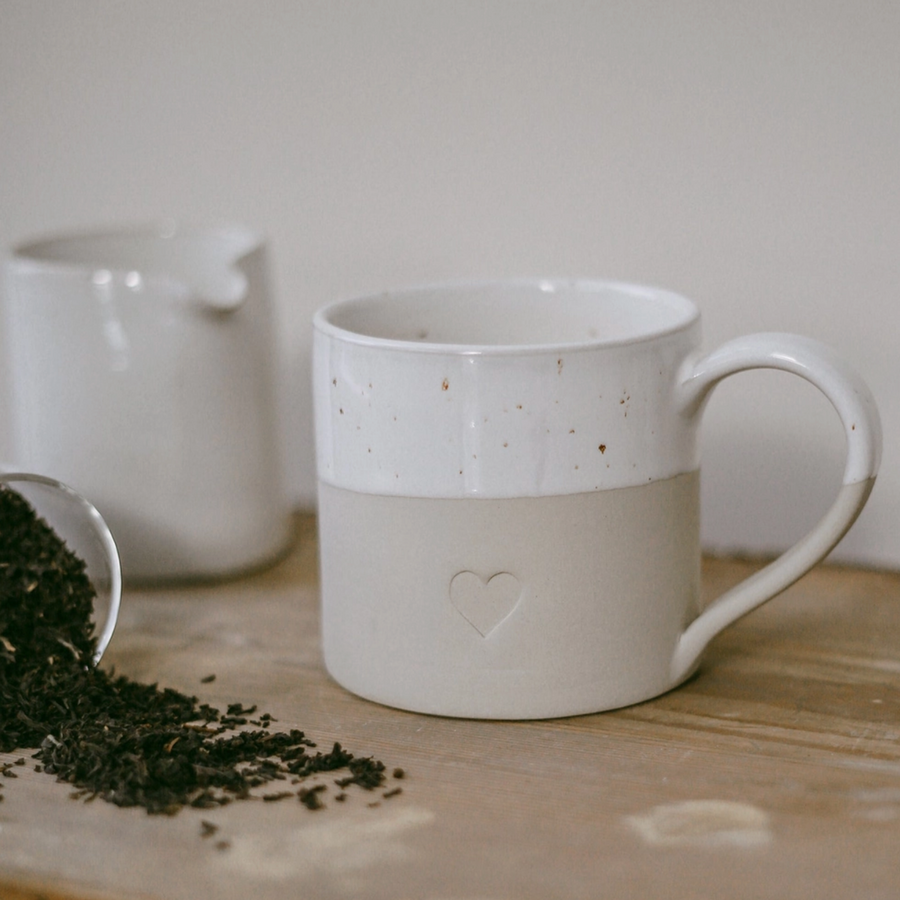 Large Heart Mug