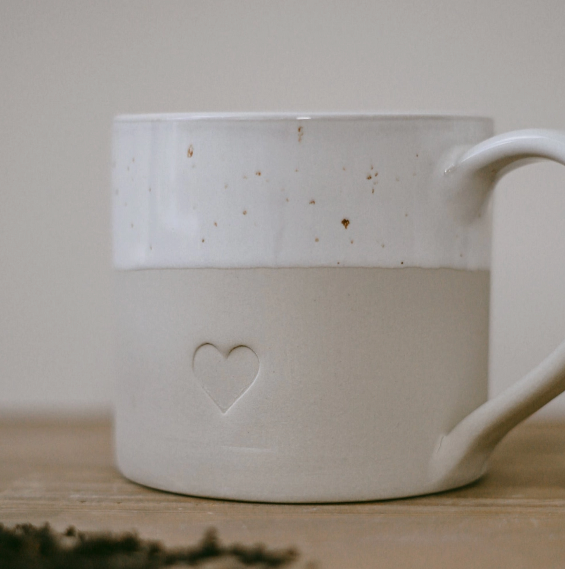 Large Heart Mug