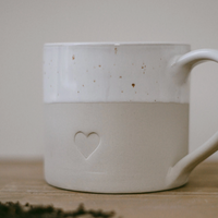 Large Heart Mug