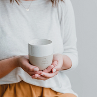 'Hello New Day' Handleless Mug