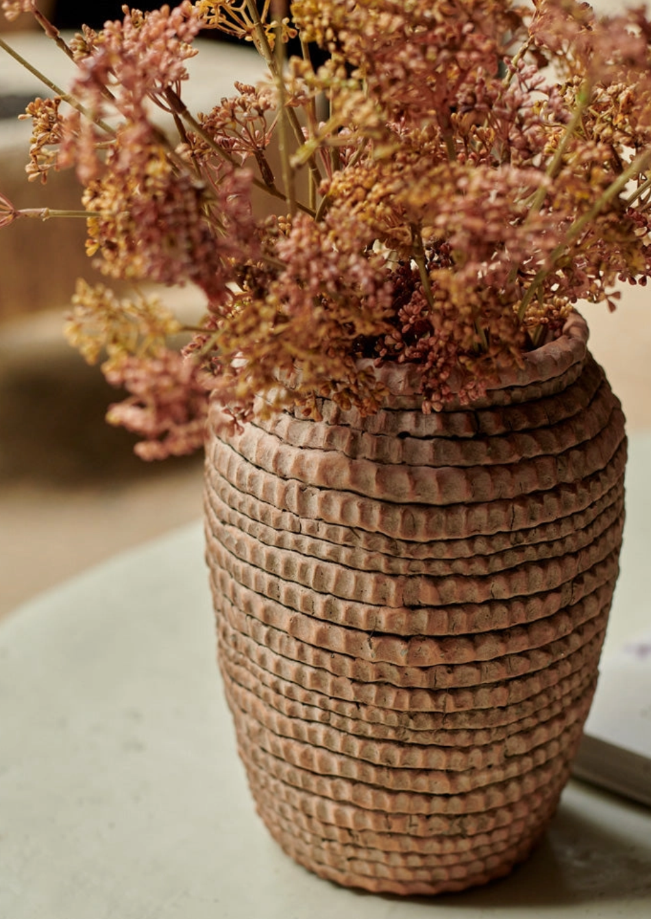 Clotilde Textured Vase