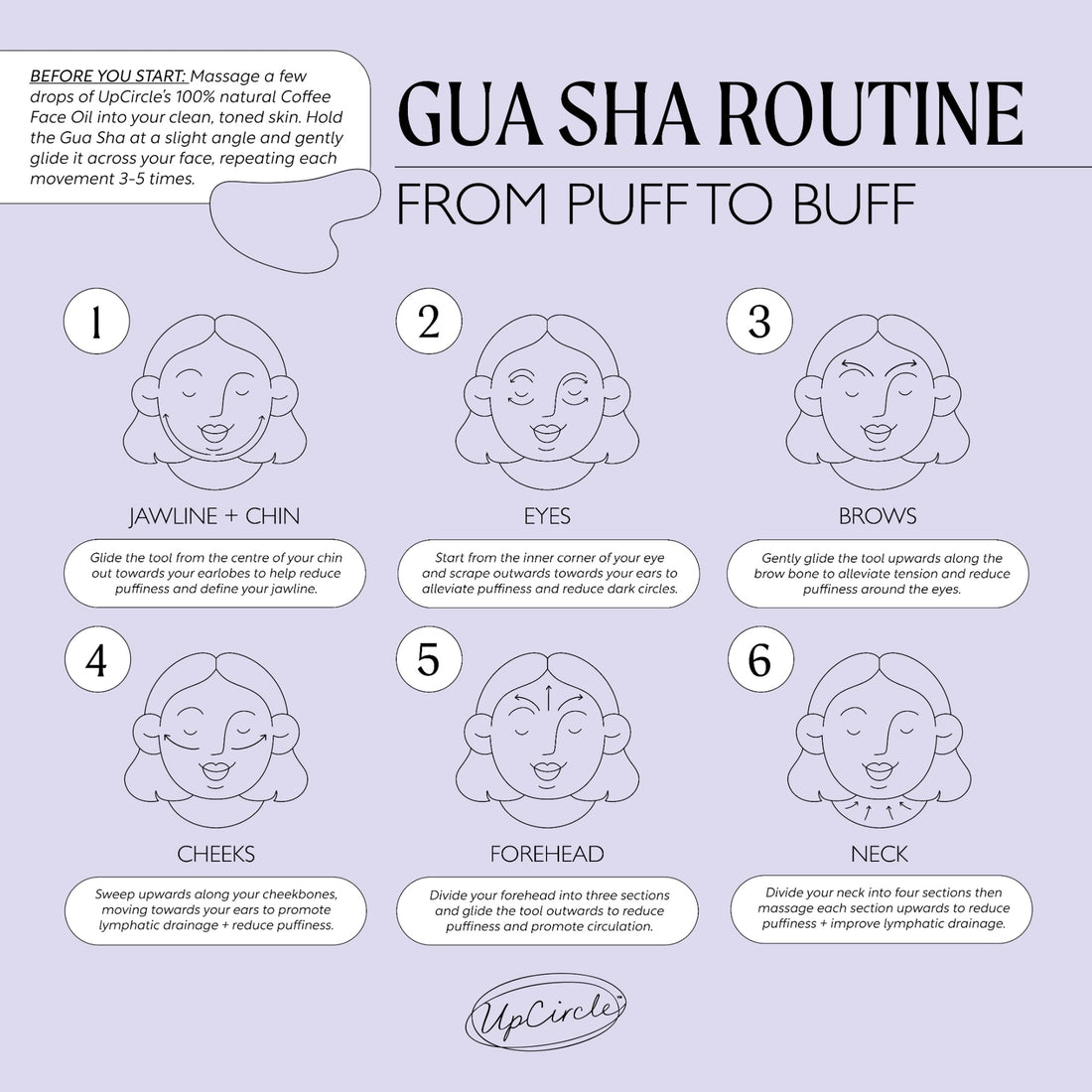 Gua Sha : Stainless Steel