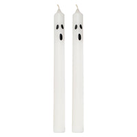 Ghost Face Halloween Candlesticks