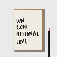 'Unconditional Love' Card